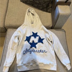 Aelfric Eden Gray and Blue Hoodie